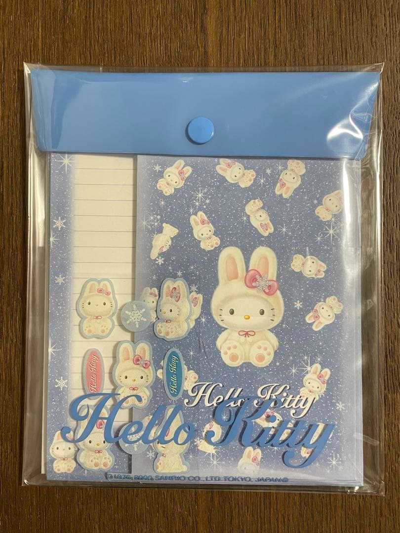 サンリオ♡キティ 北海道限定 雪うさぎ レターセット 2000年