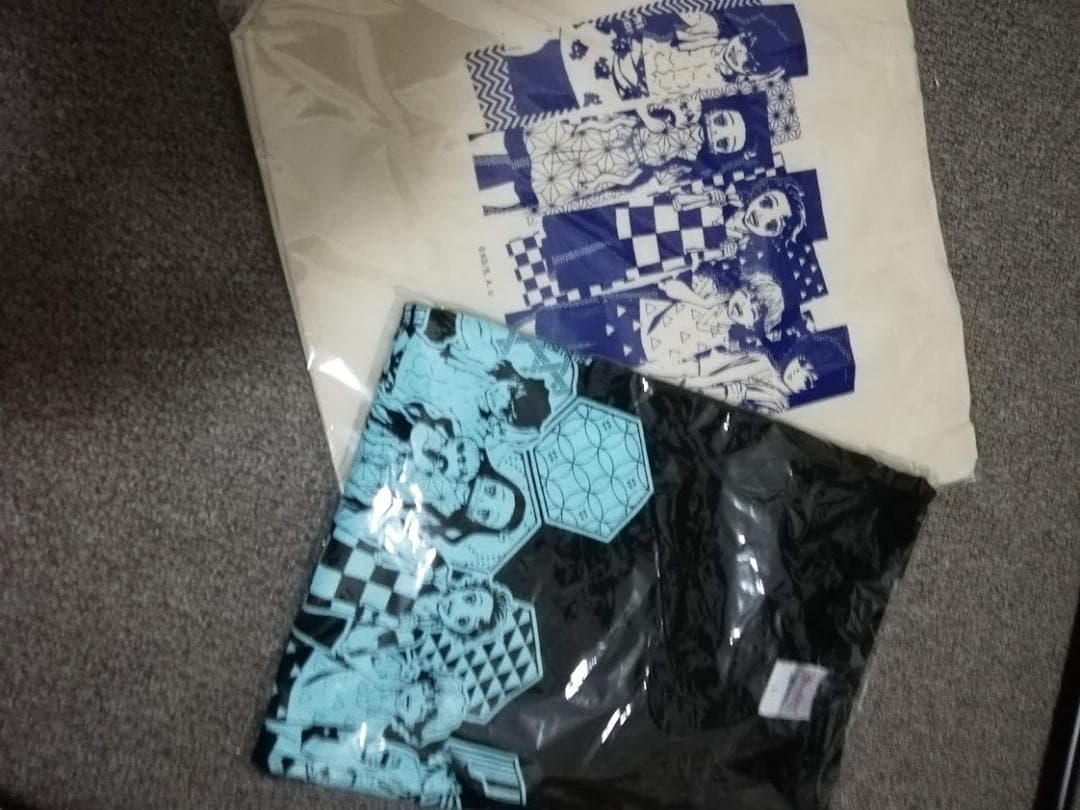 極楽湯×鬼滅の刃コラボTシャツ・トートバッグ　セット