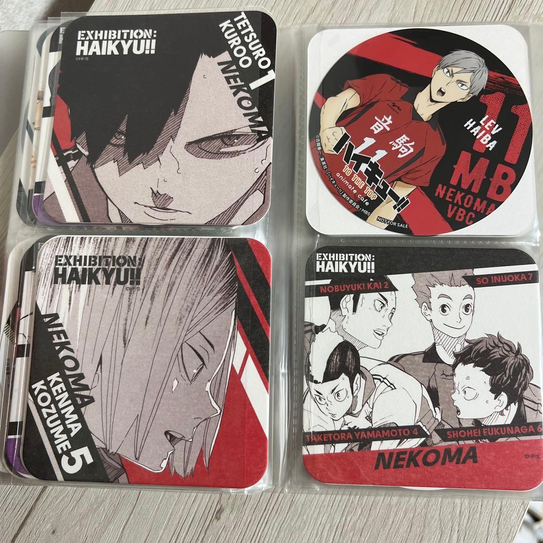 大幅値下げ！ハイキュー!! キャラクターコースター 56種被りなし