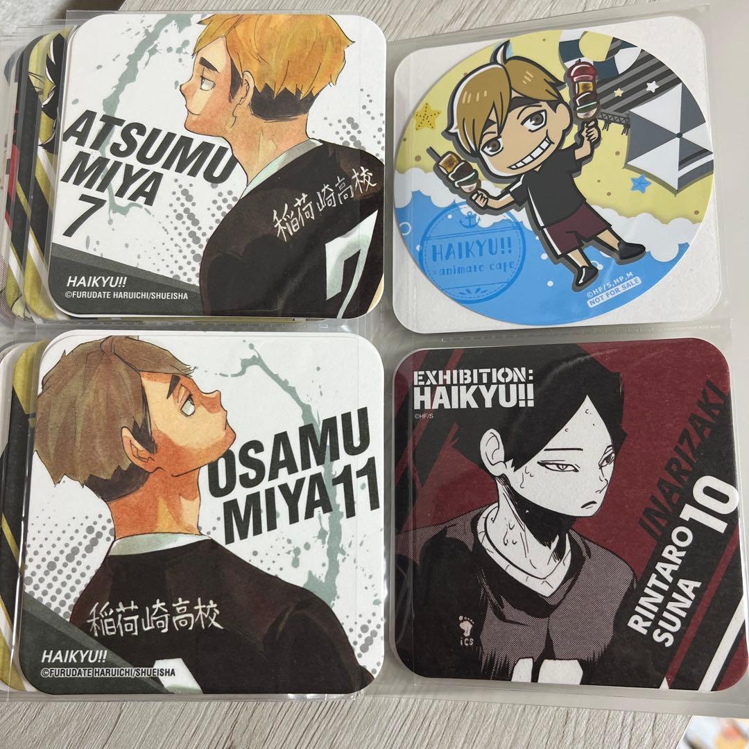 大幅値下げ！ハイキュー!! キャラクターコースター 56種被りなし