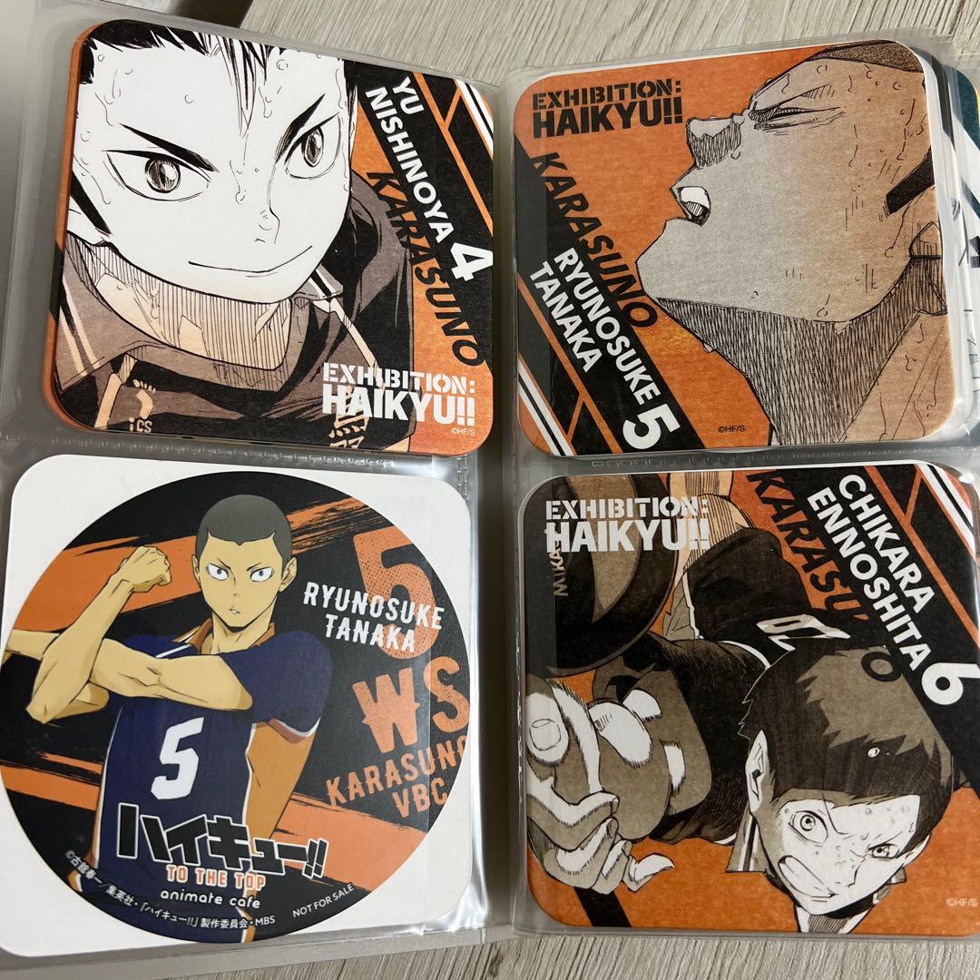 大幅値下げ！ハイキュー!! キャラクターコースター 56種被りなし