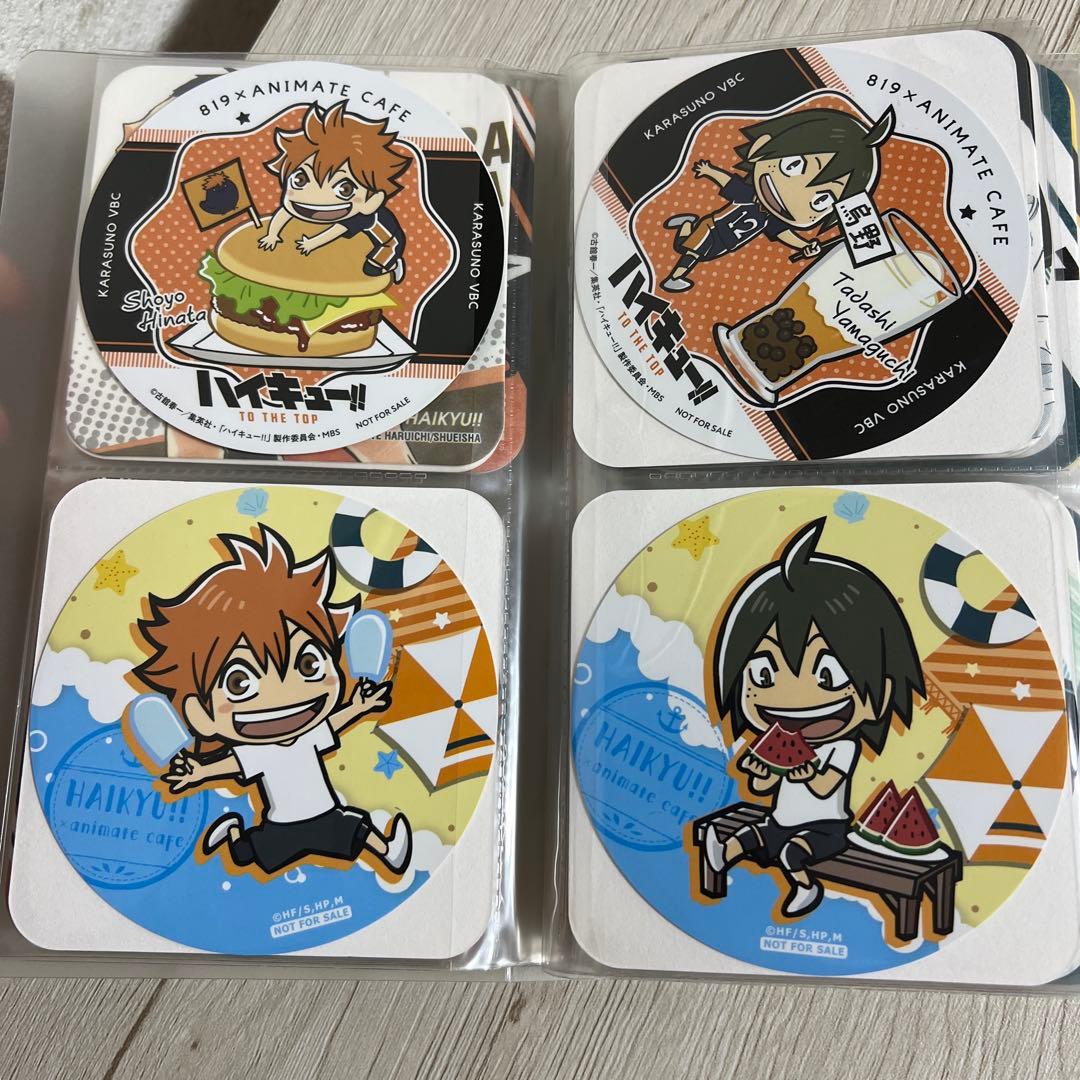 大幅値下げ！ハイキュー!! キャラクターコースター 56種被りなし