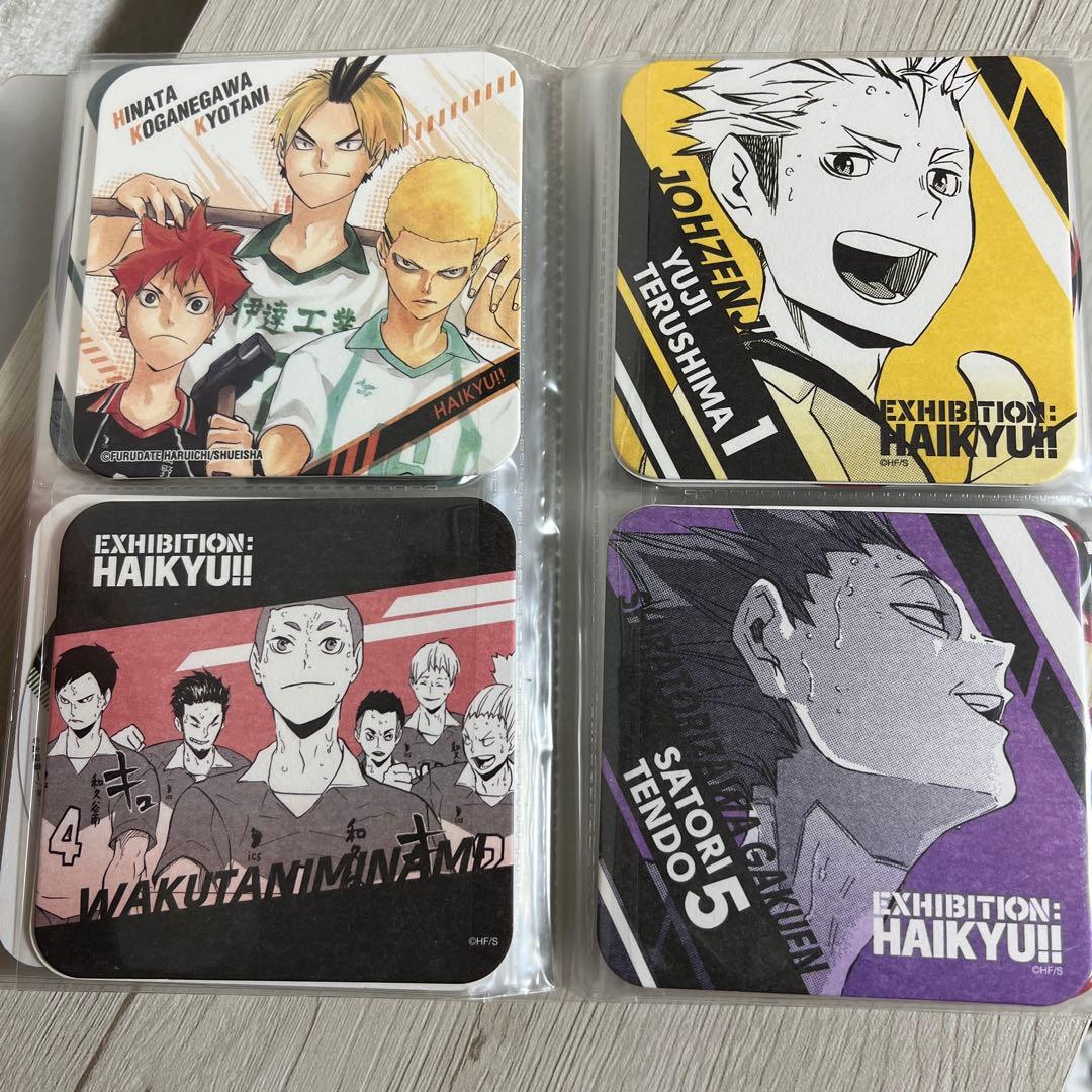 大幅値下げ！ハイキュー!! キャラクターコースター 56種被りなし