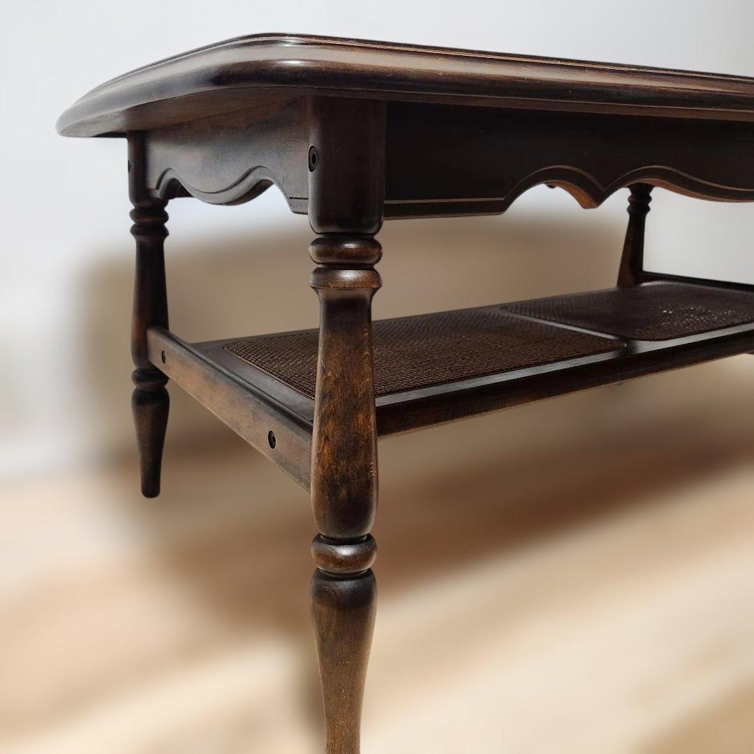 オールドカリモク コロニアル センターテーブル 昭和 レトロ アンティーク