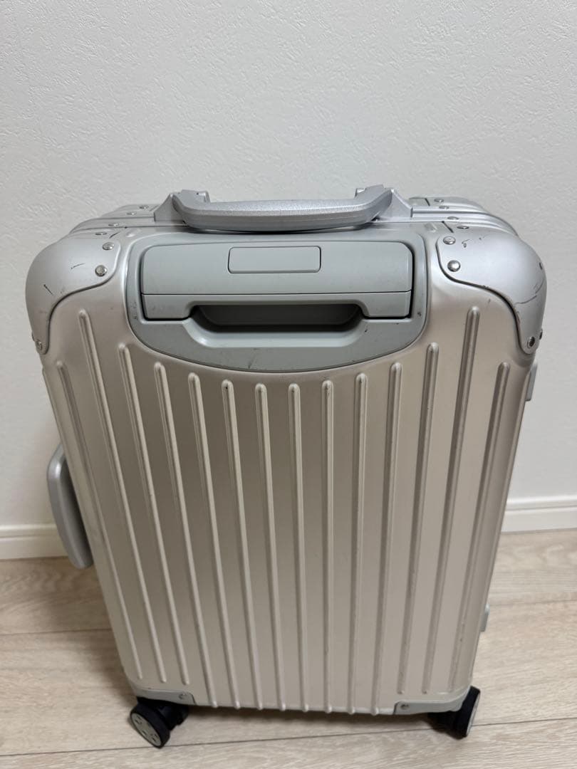 【きき】RIMOWA オリジナル　キャビン S シルバー