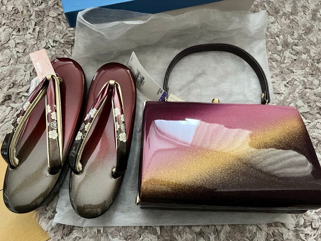 未使用バック、ぞうりセット