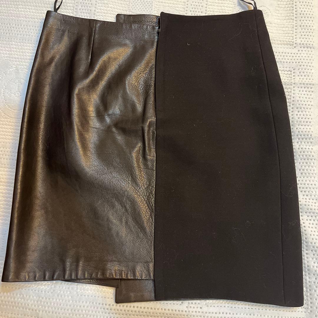 CÉLINE タイトスカート ブラック