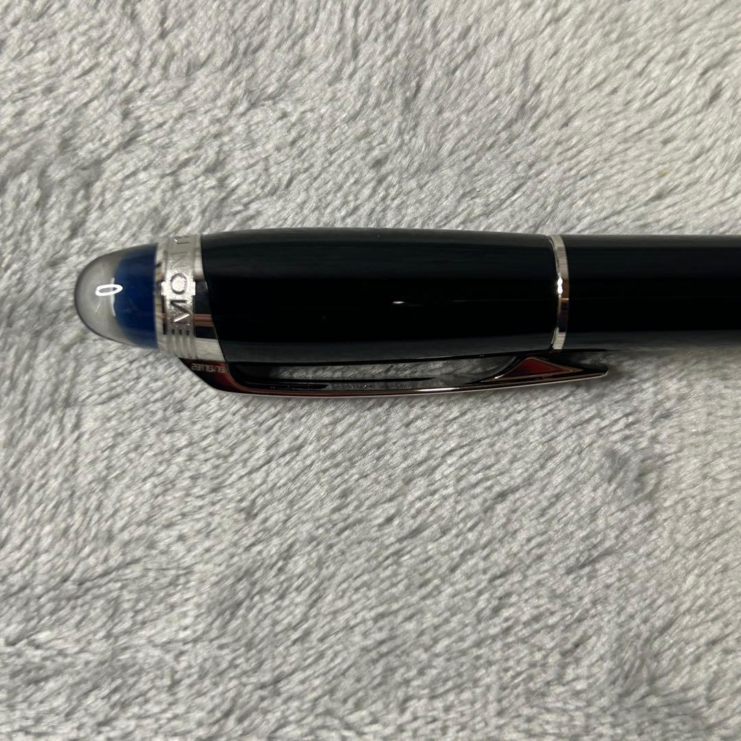 【美品】モンブラン スターウォーカー プレシャスレジン ボールペン ブルードーム
