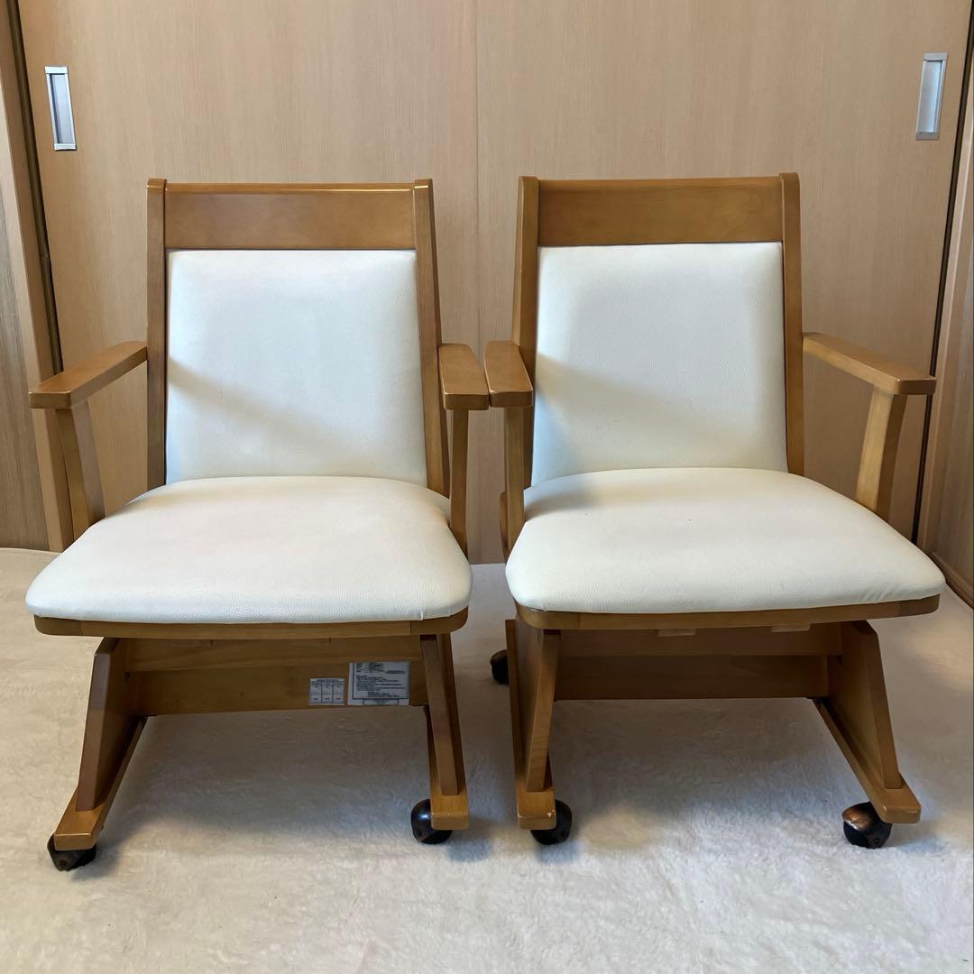 直接引き取り・配達限定 ニトリ オールシーズン 4人用こたつテーブル 椅子セット