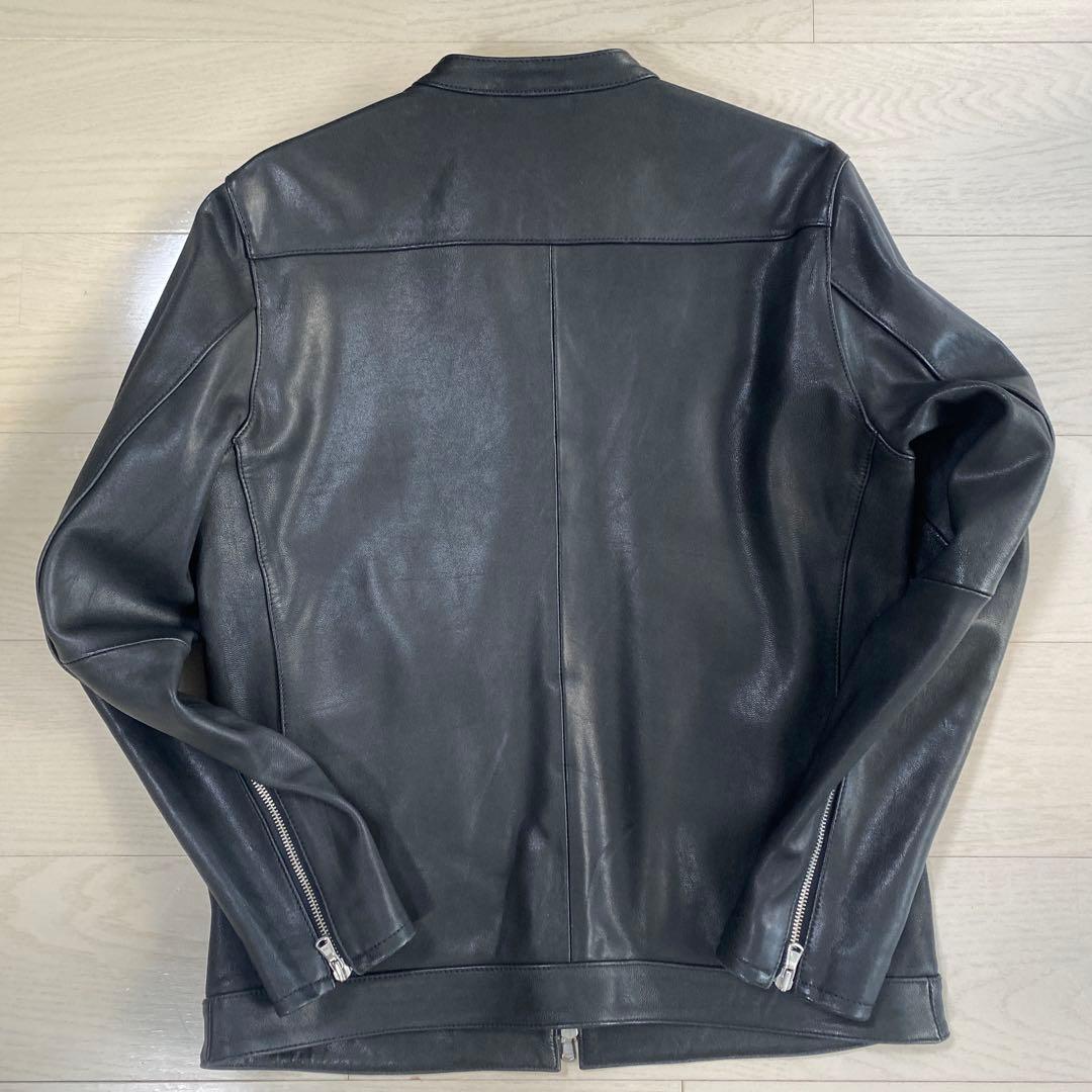 FREAK'S STORE ブラック レザー シングルライダースジャケット L