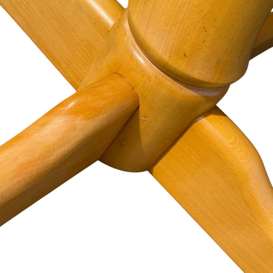 HR698 秋田木工 ダイニングテーブル 丸型テーブル ナラ材 IDC大塚家具