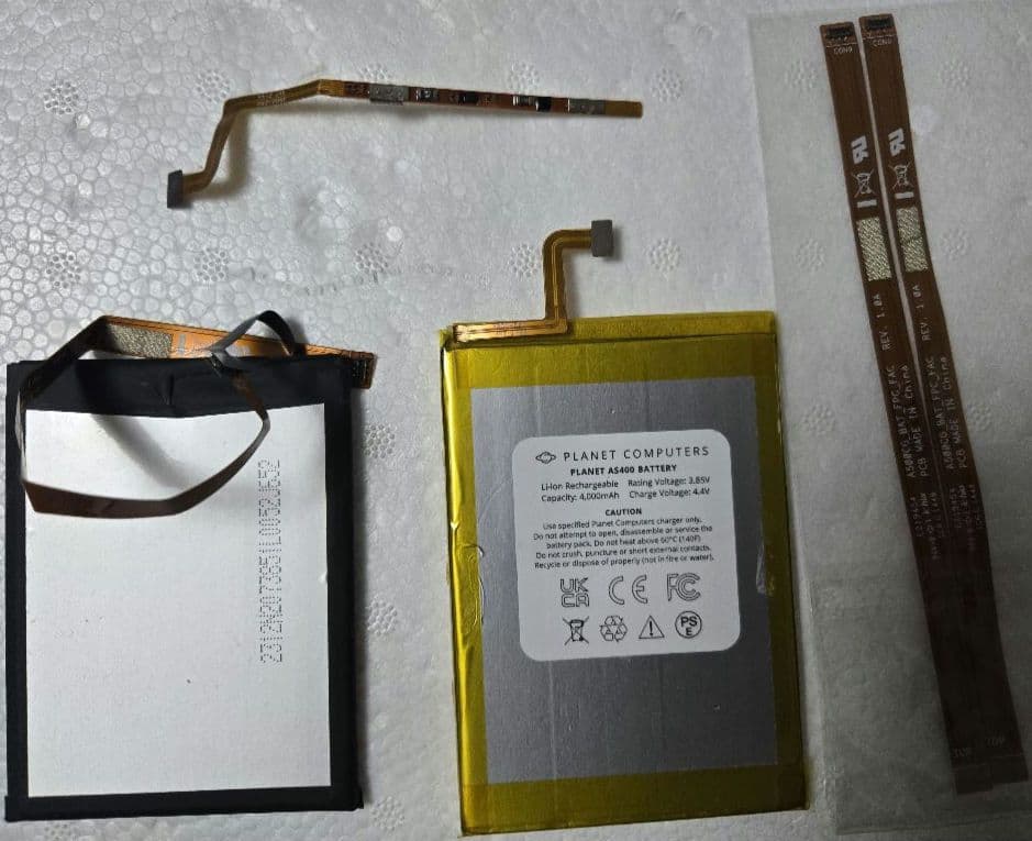 Astro Slide 5Gバッテリー 別途PCB基盤あり（純正＋非純正）