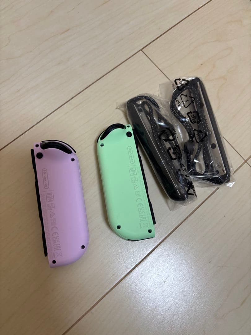 ま*ん様 Nintendo Switch 本体 紫緑Joy-Con ゲームソフト