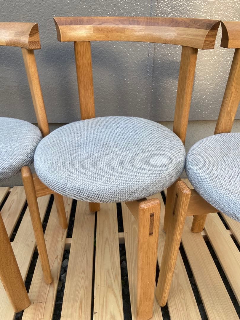 回転椅子　三脚セット