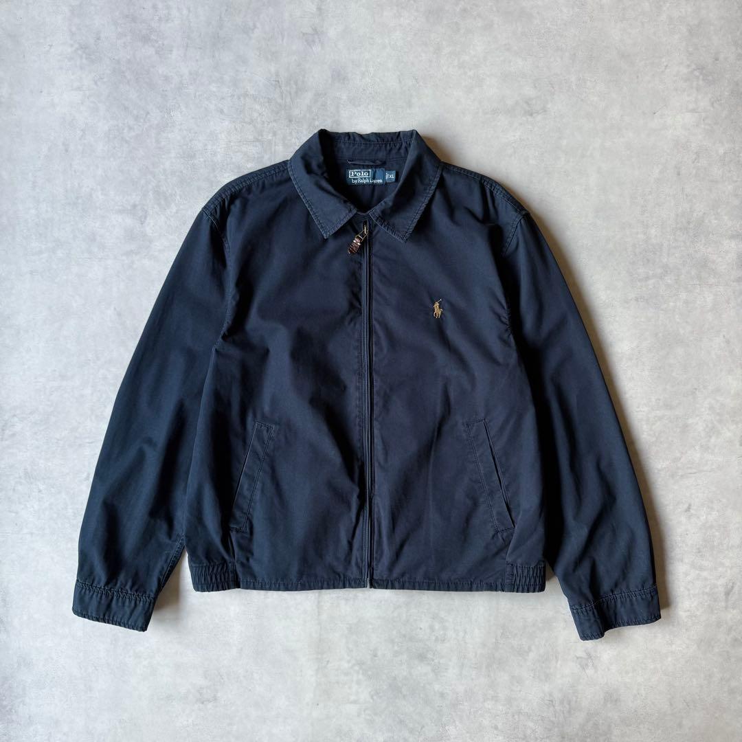 90s Polo Ralph Lauren スウィングトップ ブルゾン ネイビー