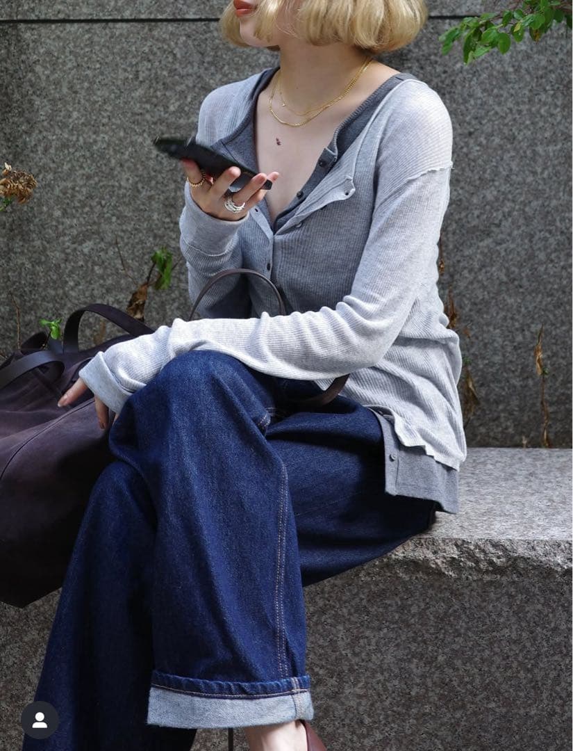 ETRE TOKYOフロントオープンタンクトップ 美品