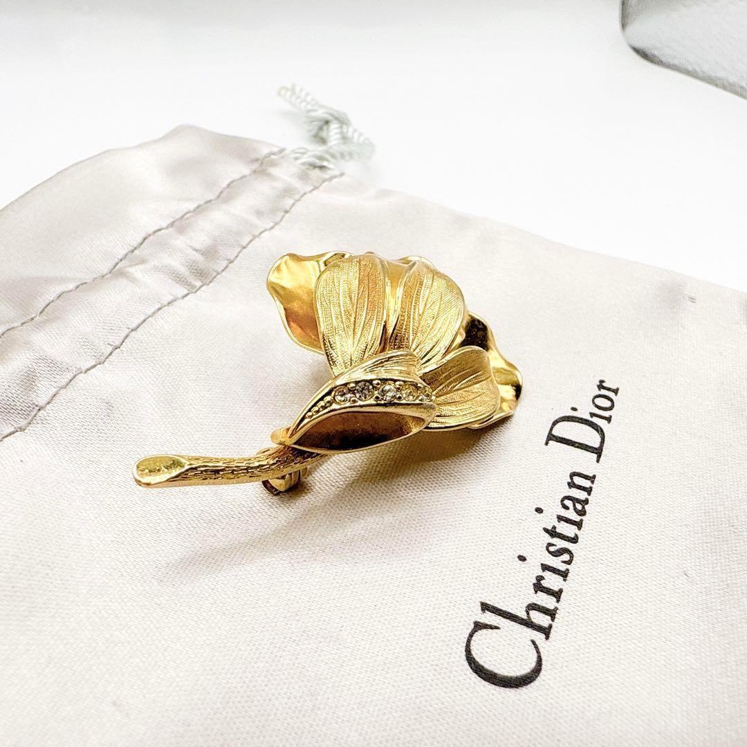 2575 Germany製✨Dior　ブローチ　CD　ロゴ　希少　刻印