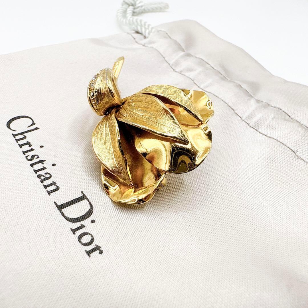 2575 Germany製✨Dior　ブローチ　CD　ロゴ　希少　刻印