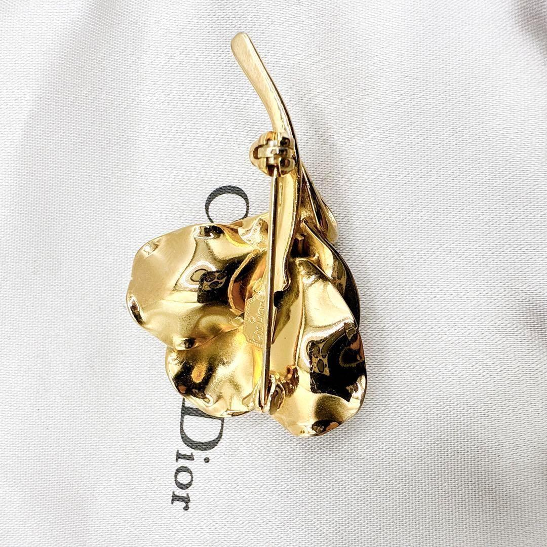 2575 Germany製✨Dior　ブローチ　CD　ロゴ　希少　刻印