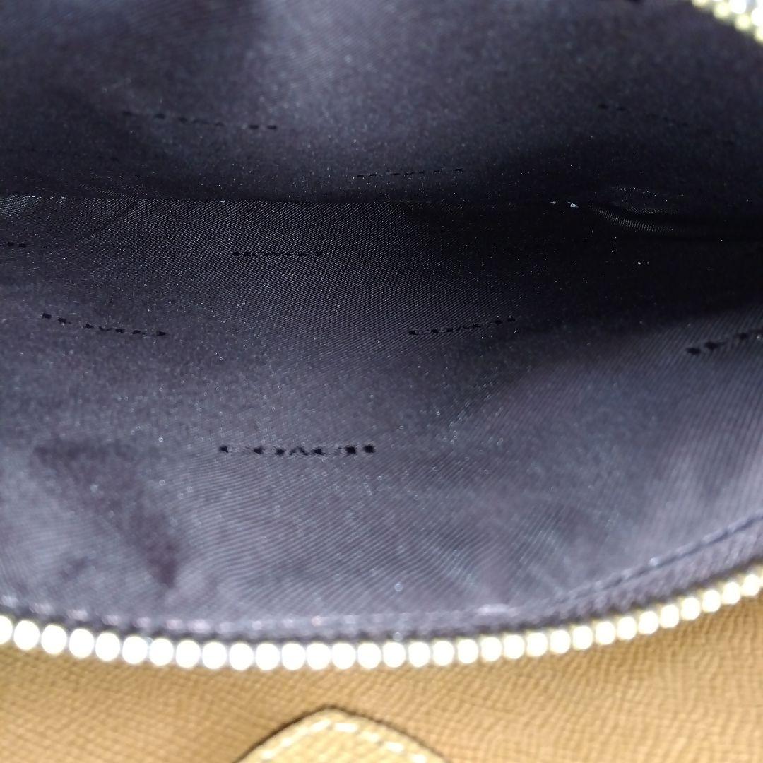 COACH ウィロウ トート ショルダーバッグ ターンロック ホワイト レザー