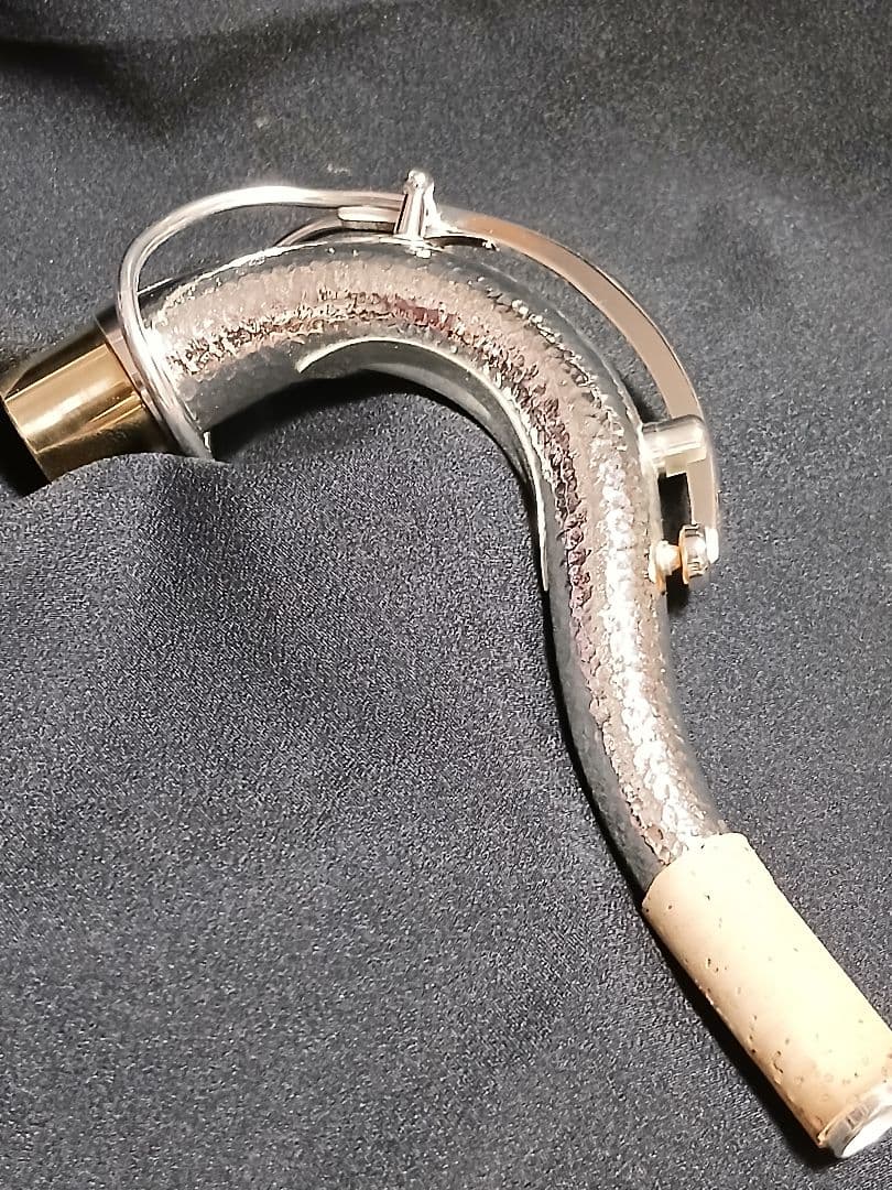 テナーサックス ネック 銀メッキ WM ハンドハンマード仕様 （27.5mm）