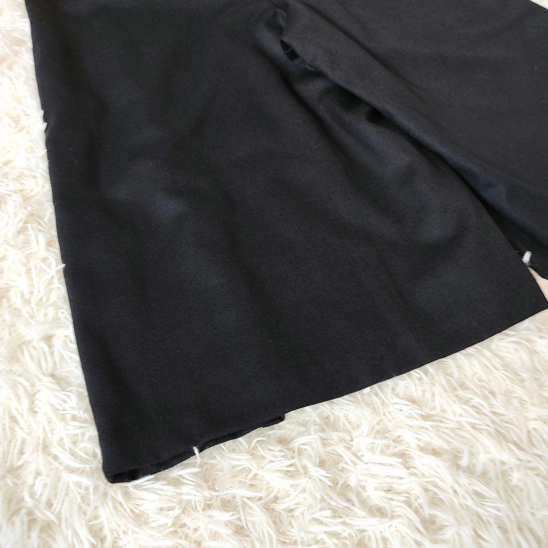 ブルーレーベルクレストブリッジ　CBチェック　ウールライクツイルガウチョパンツ