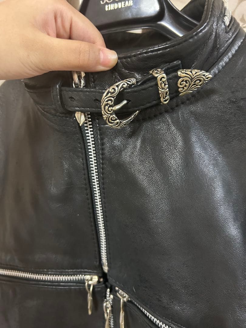 ジャケット・アウター 14th addiction Cross Zip Rider size3 00s