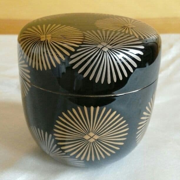 追加画像★唐松蒔絵中棗