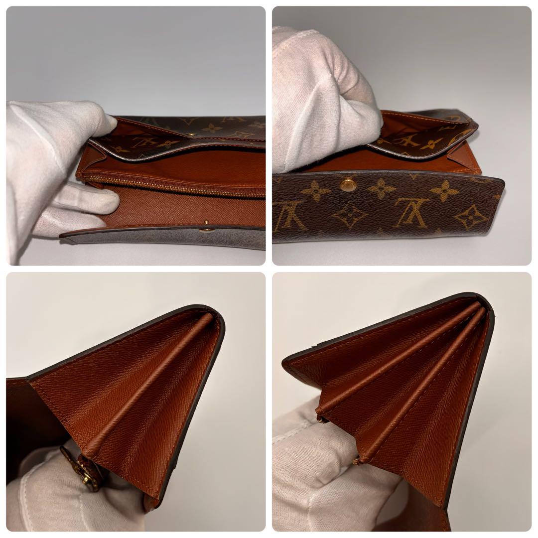✨鑑定済み✨ルイヴィトン✨ポシェット ポルトモネ クレディ 長財布 モノグラム