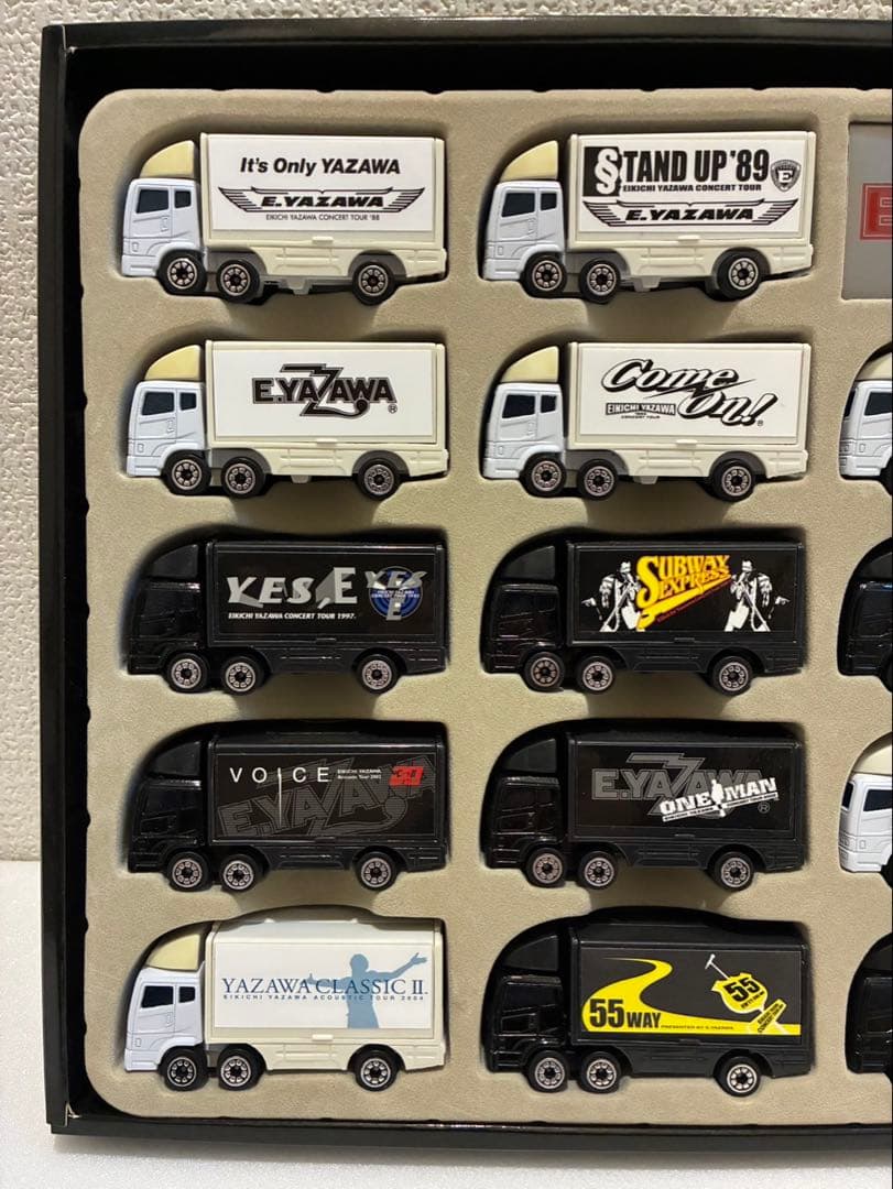 矢沢永吉 歴代トランポ型ミニカー20台セット（1988-2005）