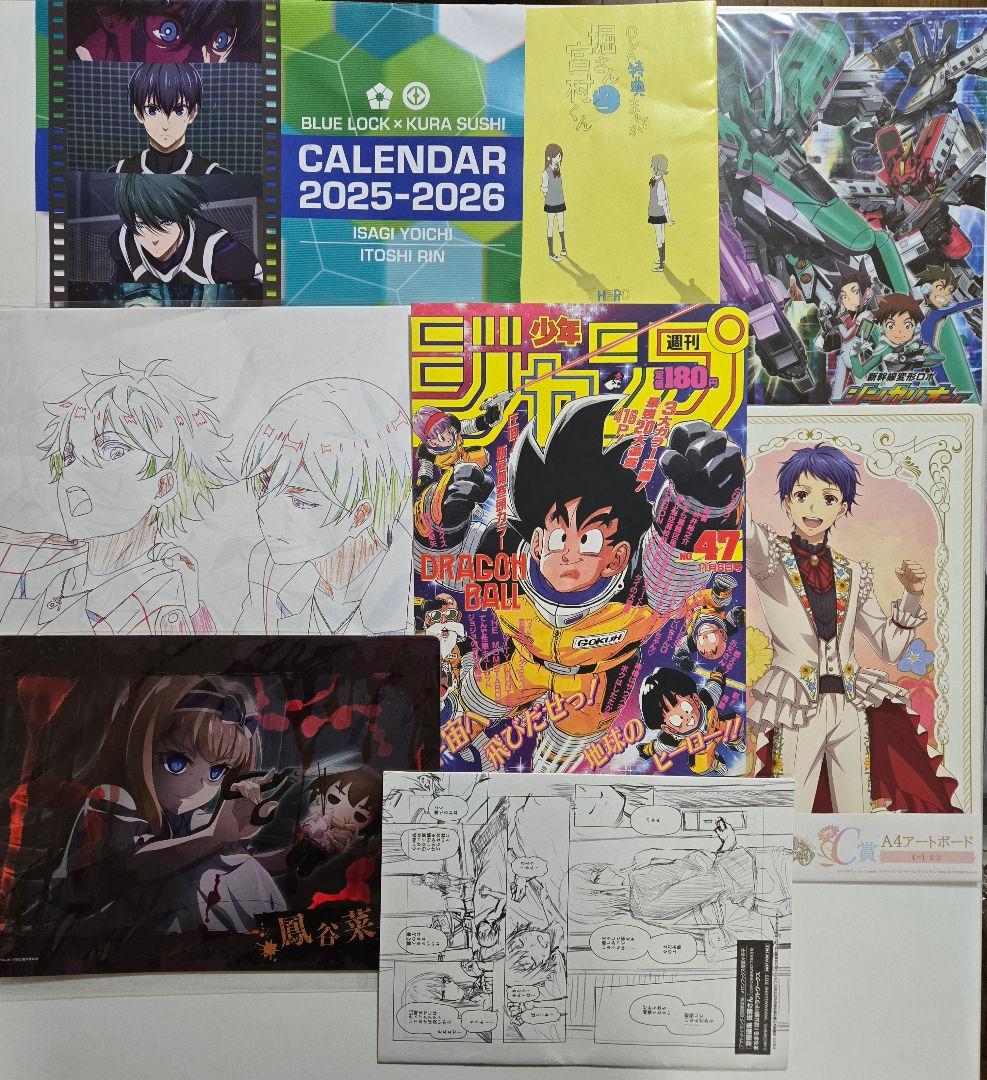 アニメグッズ ノンジャンル　紙類　薄物　紙雑貨　大量　まとめ売り