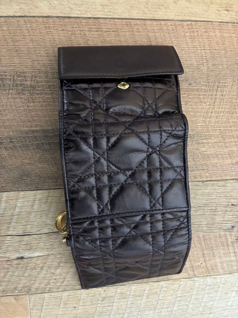 Dior 3つ折り財布 キルティング