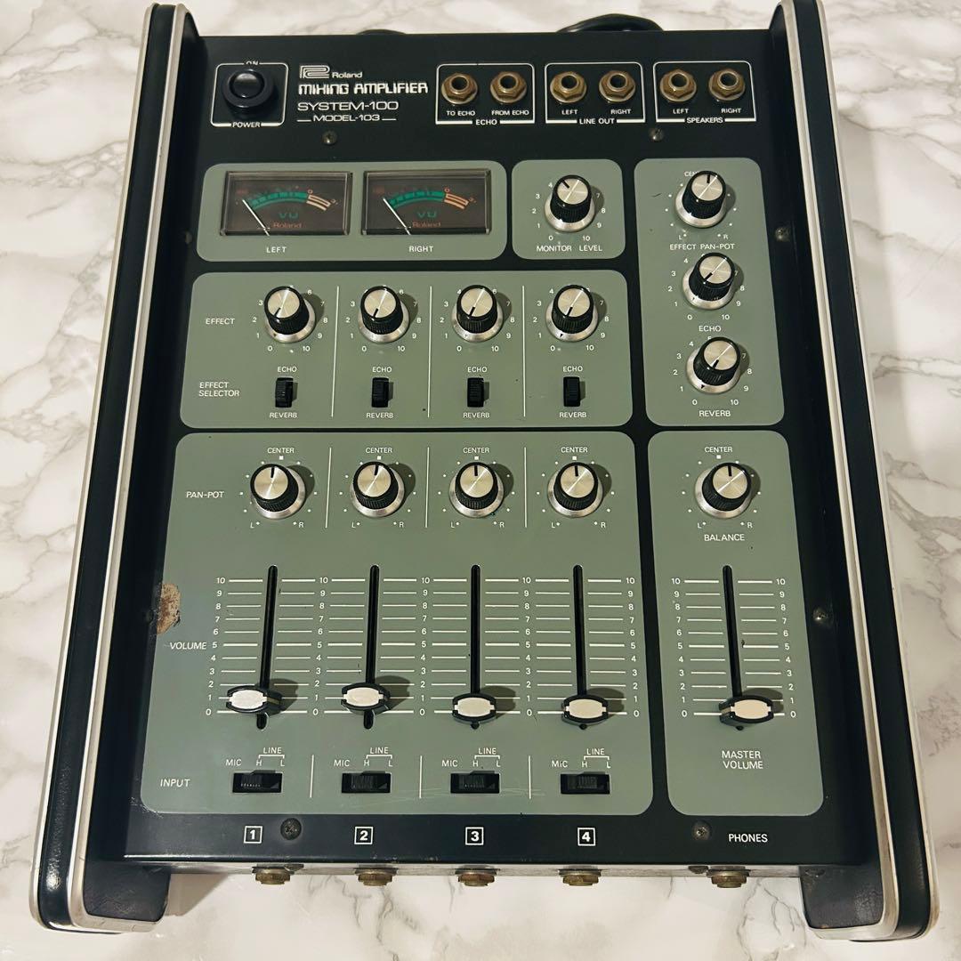 Roland SYSTEM-100 MODEL-103 アナログミキサー
