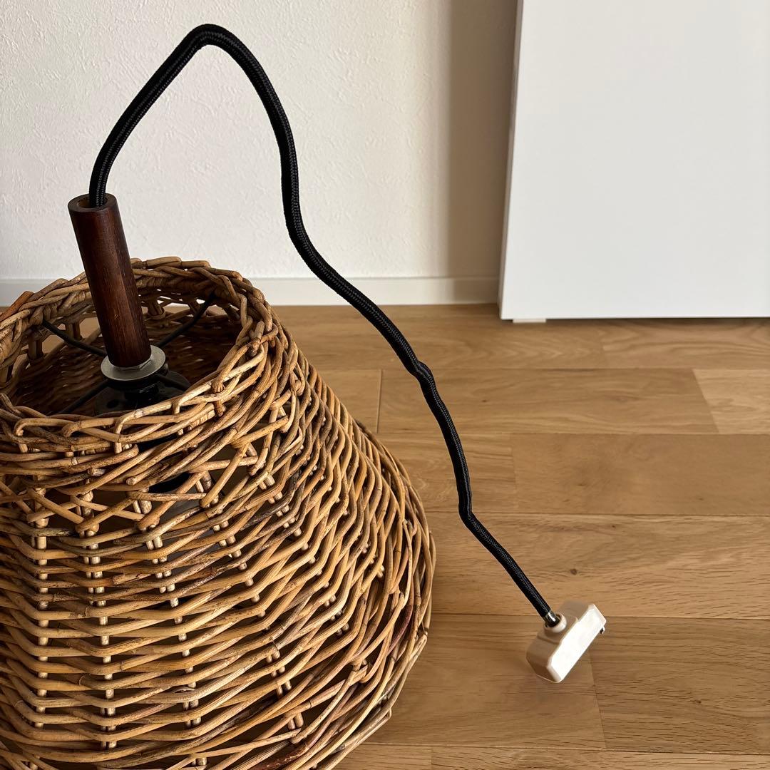 トラックファニチャー　ラタンシェードライト　PENDANT P-RT2