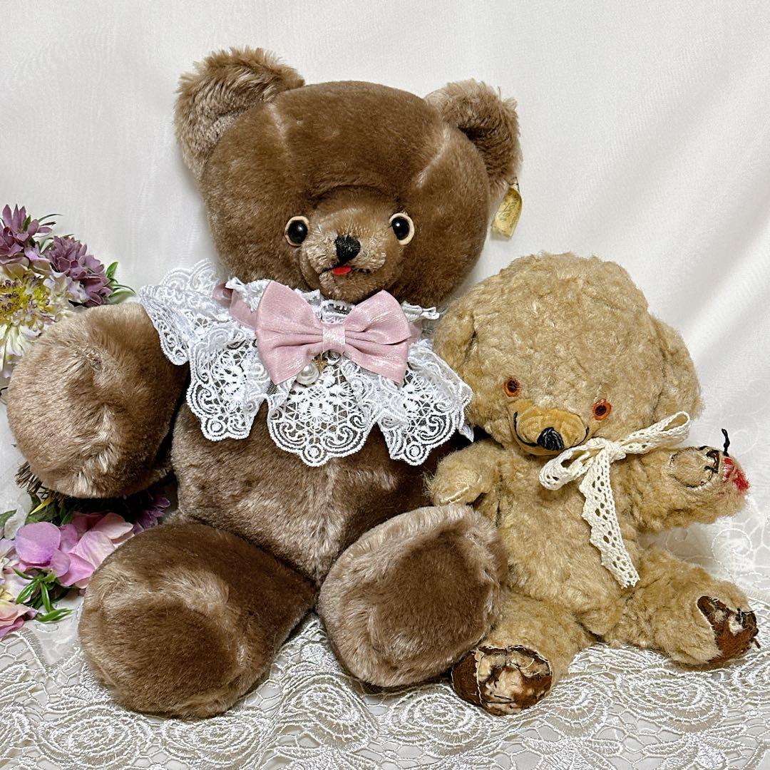 とほや 様✨美✨❤️大きなキャラクターノベルティベア❤️アンティークベア　テディベア