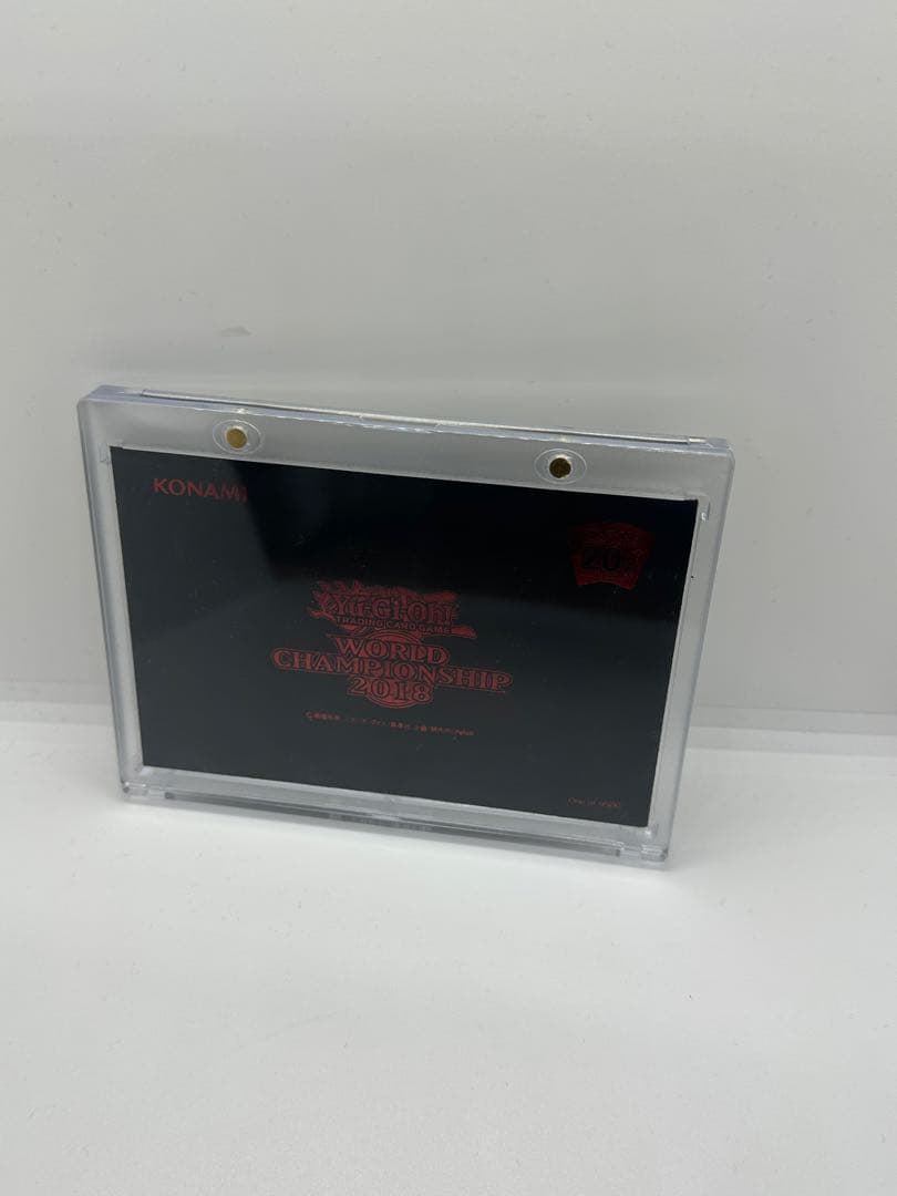 遊戯王　WCS2018 　20thシークレット未開封