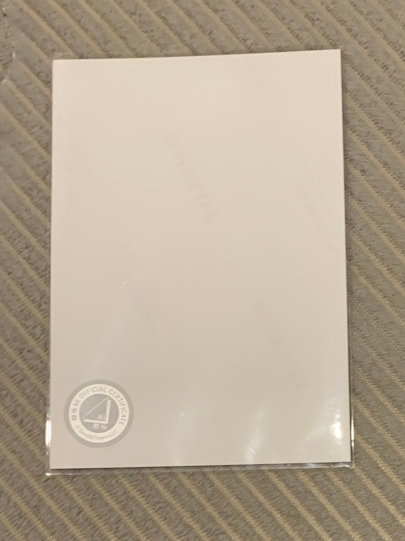 タ*ス様 櫻坂46 中川智尋　2025年　サンタ　衣装　ヨリ　直筆　サイン