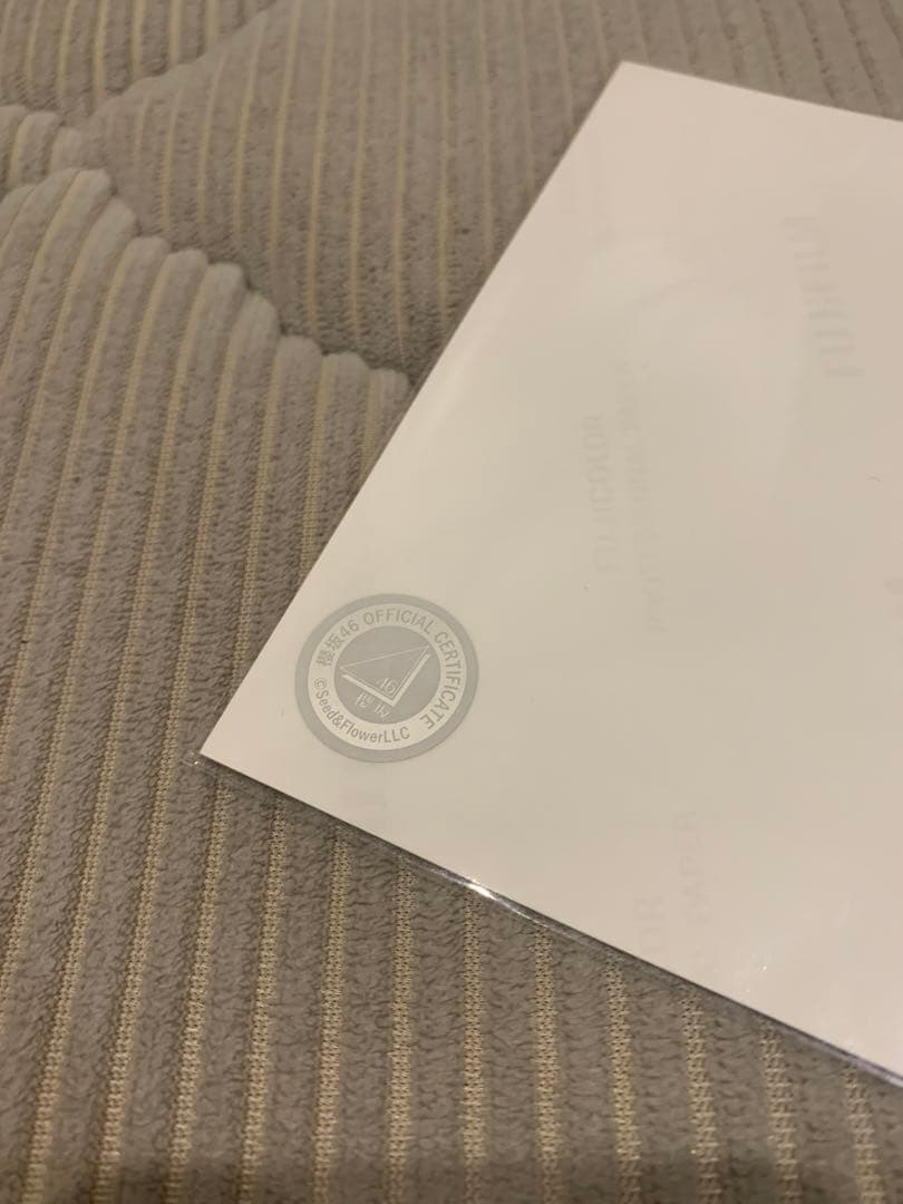 タ*ス様 櫻坂46 中川智尋　2025年　サンタ　衣装　ヨリ　直筆　サイン