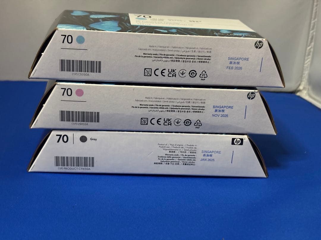 HP 70 インクカートリッジ 3個セット