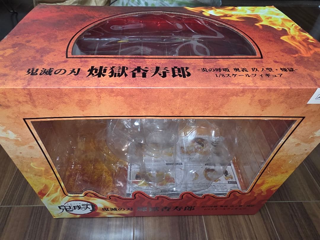 [美品]鬼滅の刃 フィギュア　煉獄杏寿郎-炎の呼吸 奥義 玖ノ型・煉獄