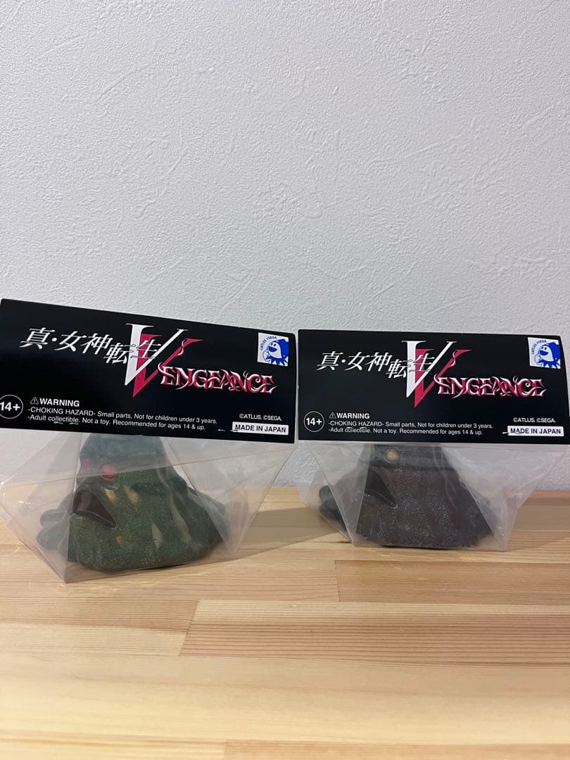 2点セット GYAROMI 真・女神転生 外道スライム ブラック　グリーン