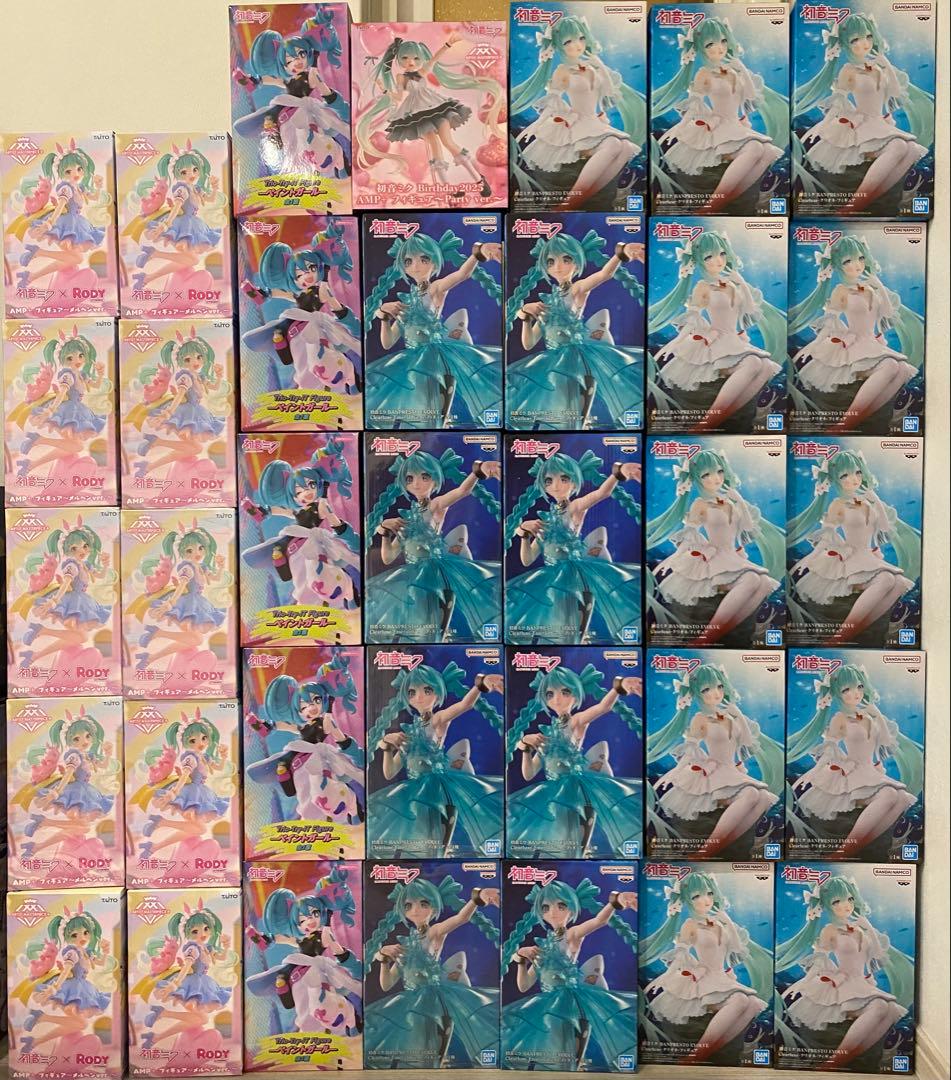 初音ミク　フィギュア35個セット
