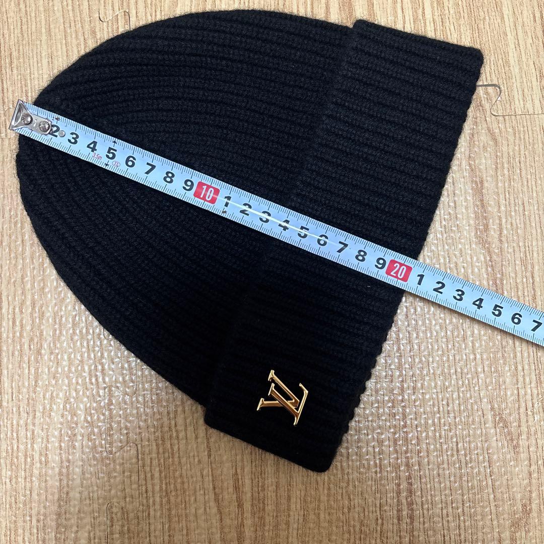 Louis Vuitton ブラックニット帽