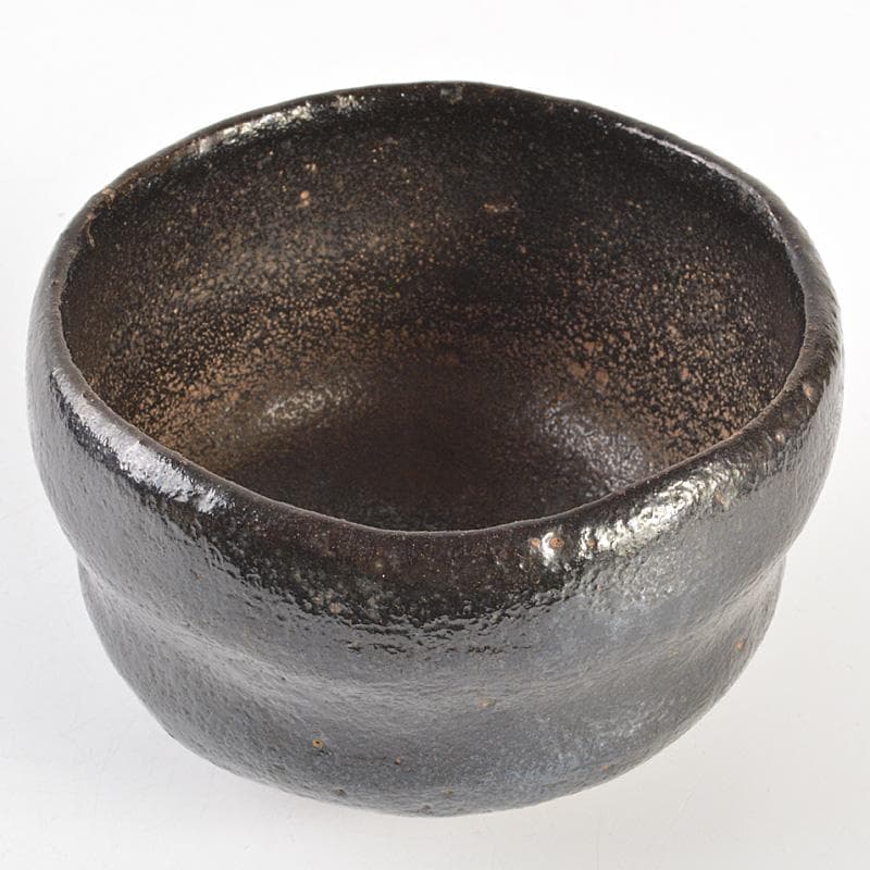 茶道具　楽吉左衛門　黒楽茶碗　合わせ箱　M　R7481