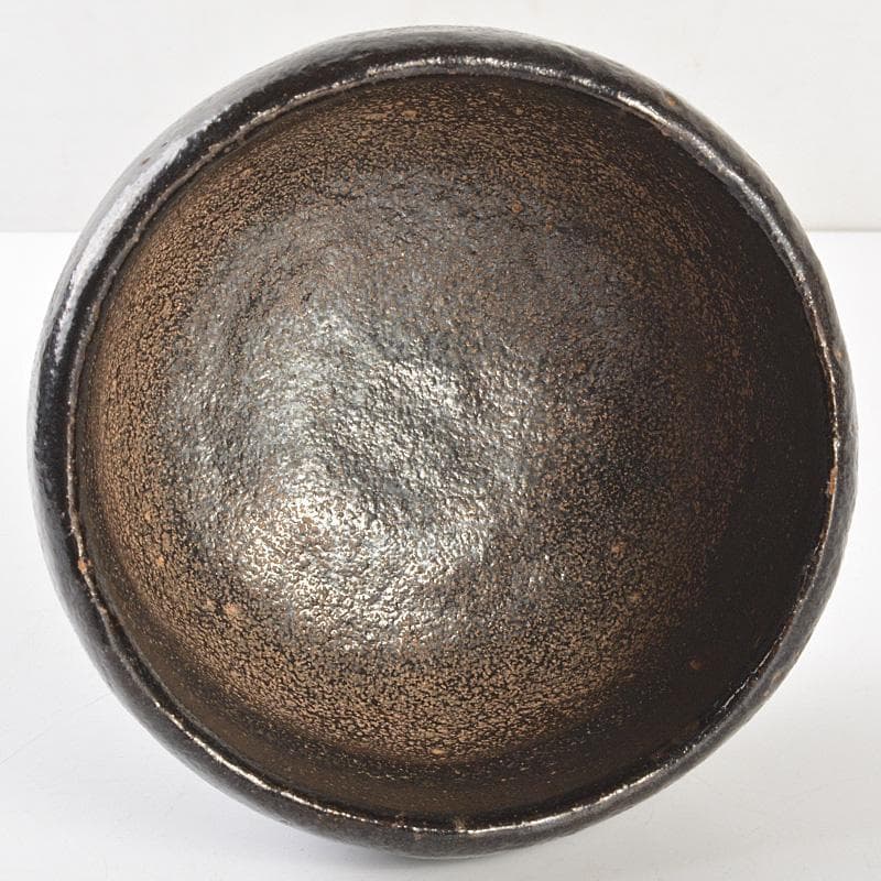 茶道具　楽吉左衛門　黒楽茶碗　合わせ箱　M　R7481