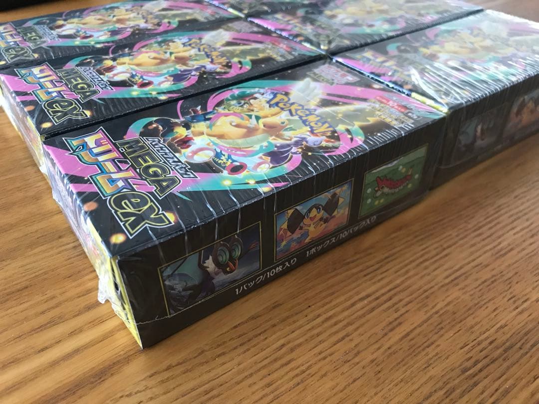 専用 ポケモンカードゲーム MEGA ドリームex 6box