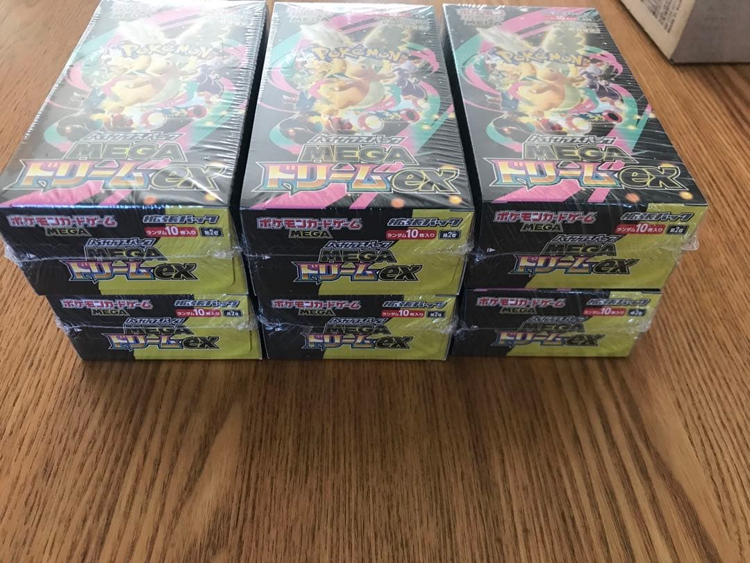 専用 ポケモンカードゲーム MEGA ドリームex 6box