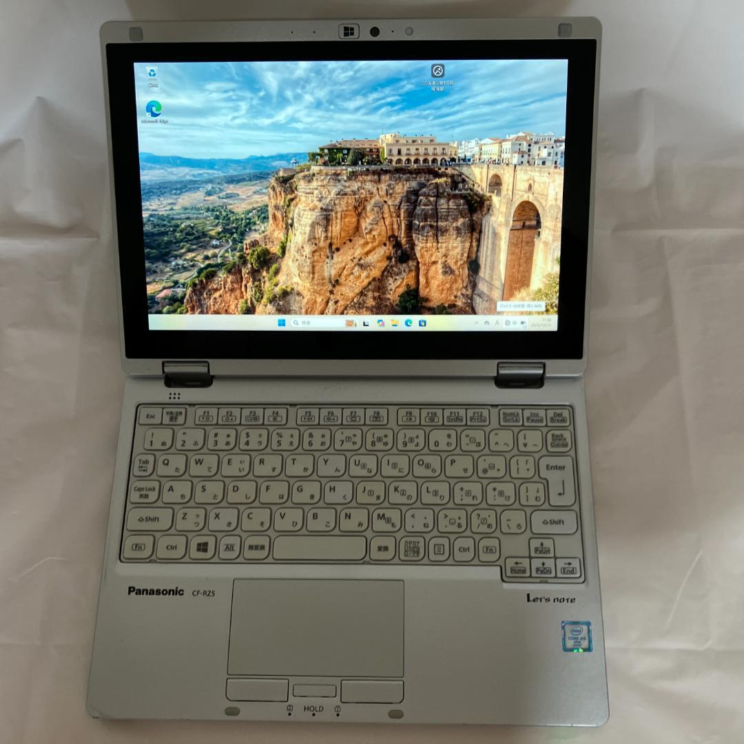 Windowsノート本体 Panasonic Let's note CF-RZ5 8GB 4GSIM