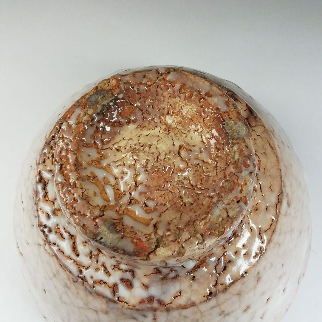 Ｔ１４６　茶碗　『萩茶碗』『古畑窯　椋原佳俊』『仕覆付』　共箱　抹茶碗　茶道具