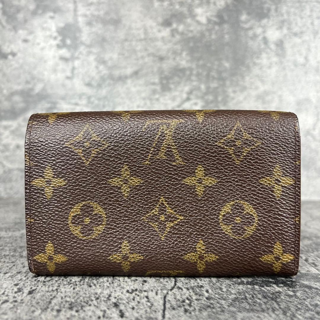 LOUIS VUITTON モノグラム ポルトモネビエトレゾール 財布